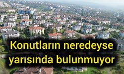 Konutların neredeyse yarısında bulunmuyor