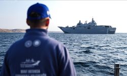 TCG Anadolu "Zafer Yolculuğu" için Çanakkale'den İstanbul'a hareket etti