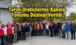 Tarım Üreticilerine Kanola Tohumu Desteği Verildi