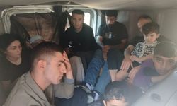 20 düzensiz göçmen yakalandı