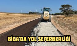 Çanakkale Biga'da yol seferberliği