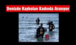 Denizde Kaybolan Kadında Aranıyor