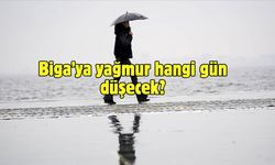 Biga’ya yağmur hangi gün düşecek?