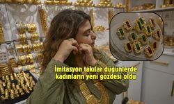İmitasyon takılar düğünlerde kadınların yeni gözdesi oldu