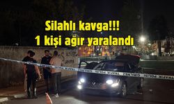 Silahlı kavgada 1 kişi ağır yaralandı