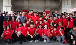 Avrupa ikincisi A Milli Erkek Basketbol Takımı yurda döndü