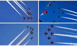 Türk Yıldızları ve SOLOTÜRK'ten nefes kesen gösteri