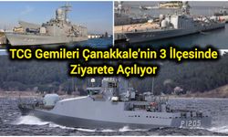 TCG Gemileri Çanakkale’nin 3 İlçesinde Ziyarete Açılıyor