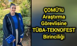 ÇOMÜ'lü Araştırma Görevlisine TÜBA-TEKNOFEST Birinciliği