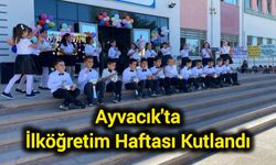 Çanakkale Ayvacık'ta İlköğretim Haftası kutlandı