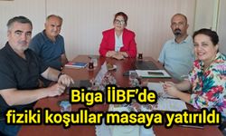 ÇOMÜ Biga İİBF’de fiziki koşullar masaya yatırıldı