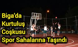 Biga’da Kurtuluş Coşkusu Spor Sahalarına Taşındı