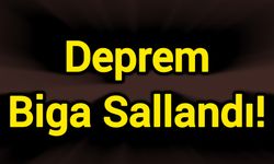 Deprem: Biga Sallandı!