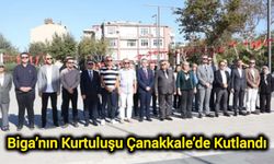 Biga’nın Kurtuluşu Çanakkale’de Kutlandı