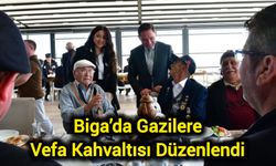 Biga’da Gazilere Vefa Kahvaltısı Düzenlendi