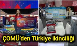 ÇOMÜ’den Türkiye ikinciliği