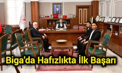Biga’da Hafızlıkta İlk Başarı