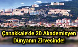 Çanakkale’de 20 Akademisyen Dünyanın Zirvesinde!