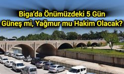 Biga’da Önümüzdeki 5 Gün: Güneş mi, Yağmur mu Hakim Olacak?