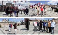 Konya'da milli maç yoğunluğu