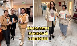 Biga'da Artrit farkındalığı oluşturuldu