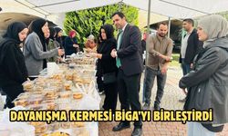 Dayanışma kermesi Biga’yı birleştirdi