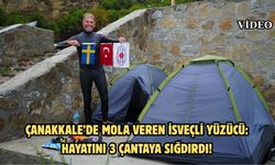 Yaşamını Sığdırdığı 3 Çantayla Çanakkale’ye ulaştı