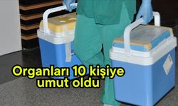 Organları 10 kişiye umut oldu