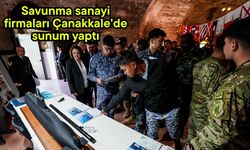 Savunma sanayi firmaları Çanakkale'de sunum yaptı (Video)