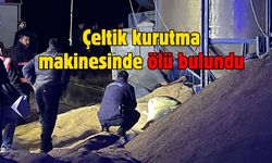 Çeltik kurutma makinesinde ölü bulundu