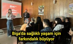 Biga’da sağlıklı yaşam için farkındalık büyüyor
