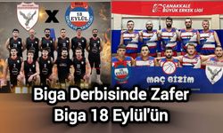 Biga Derbisinde Zafer Biga 18 Eylül'ün