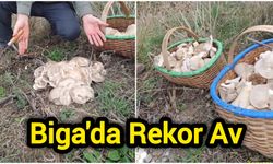Çanakkale Biga'da Rekor Av