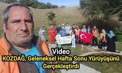 KOZDAĞ, Geleneksel Hafta Sonu Yürüyüşünü Gerçekleştirdi