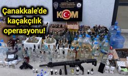 Çanakkale'de kaçakçılık operasyonu!