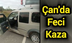 Çan’da Feci Kaza