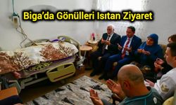 Biga’da Gönülleri Isıtan Ziyaret