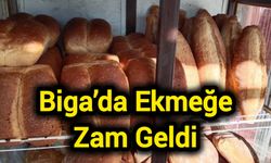 Biga’da Ekmek Zammı Farklı Yöntemle Geldi