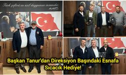Başkan Tanur’dan Direksiyon Başındaki Esnafa Sıcacık Hediye!