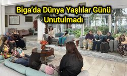 Biga’da dünya yaşlılar günü unutulmadı