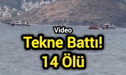Tekne Battı! 14 Ölü
