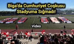 Biga’da Cumhuriyet Coşkusu Stadyuma Sığmadı!
