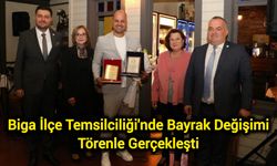 Biga İlçe Temsilciliği'nde Devir Teslim