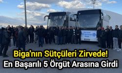 Biga'nın Sütçüleri Zirvede! En Başarılı 5 Örgüt Arasına Girdi