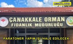 Paratoner Yapım İşi İhale Edilecek