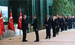 Erdoğan, 29 Ekim Cumhuriyet Bayramı tebriklerini kabul etti