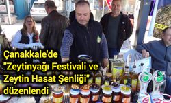 Çanakkale'de "Zeytinyağı Festivali ve Zeytin Hasat Şenliği" düzenlendi