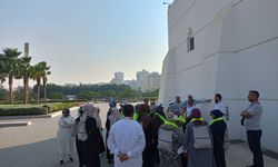 Bigalı umreciler görev başında