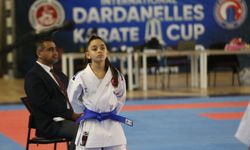 Uluslararası Dardanelles Cup Karate Şampiyonası Çanakkale'de başladı