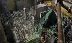 Metro inşaatında iskele çökmesi sonucu 1 işçi öldü